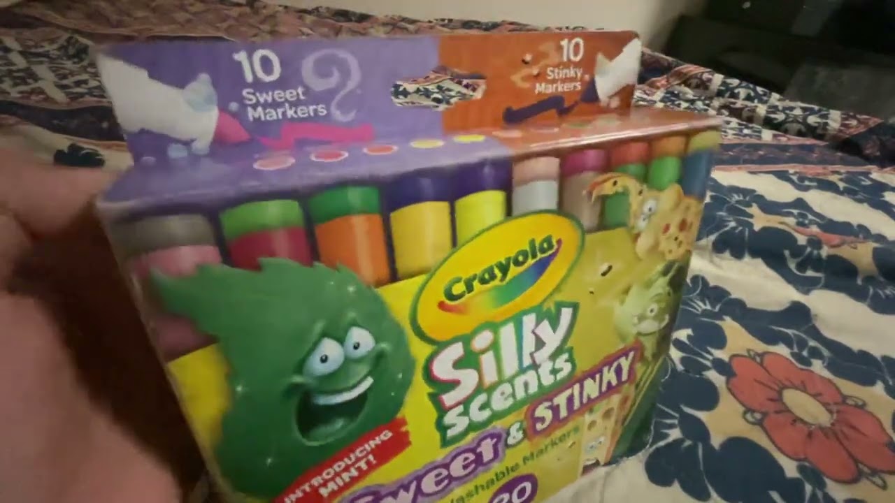 Crayola Silly Scents Sweet & Stinky Washable Markers