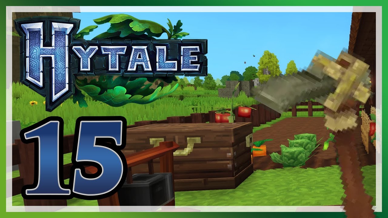 Hytale # 15 ⚔️ Gartenarbeit und Vorbereitung auf Zuchttiere