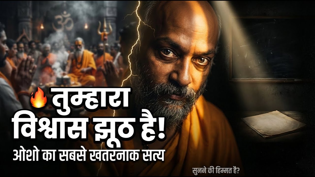तुम्हारा विश्वास झूठा हैI ओशो का सबसे खतरनाक सत्य I The Secret of Knowing God 