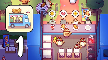 Cat Snack Bar - ‏‏Gameplay walkthrough Part 1 (iOS, Android)