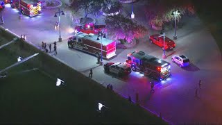 VIDEO: Crews searching for person who reportedly jumped into Tempe Town Lake