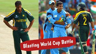 India v Pakistan 2003 world cup highlights | India and Pakistan high voltage cricket match |