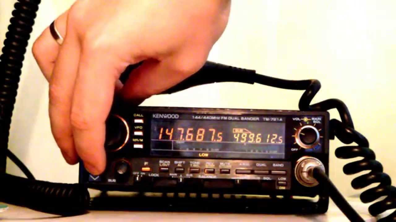 Kenwood TM-721A recenzja - YouTube