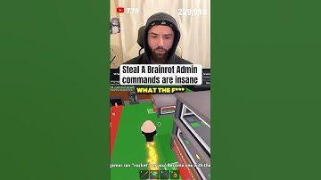 NEW Steal A Brainrot ADMIN Commands are INSANE