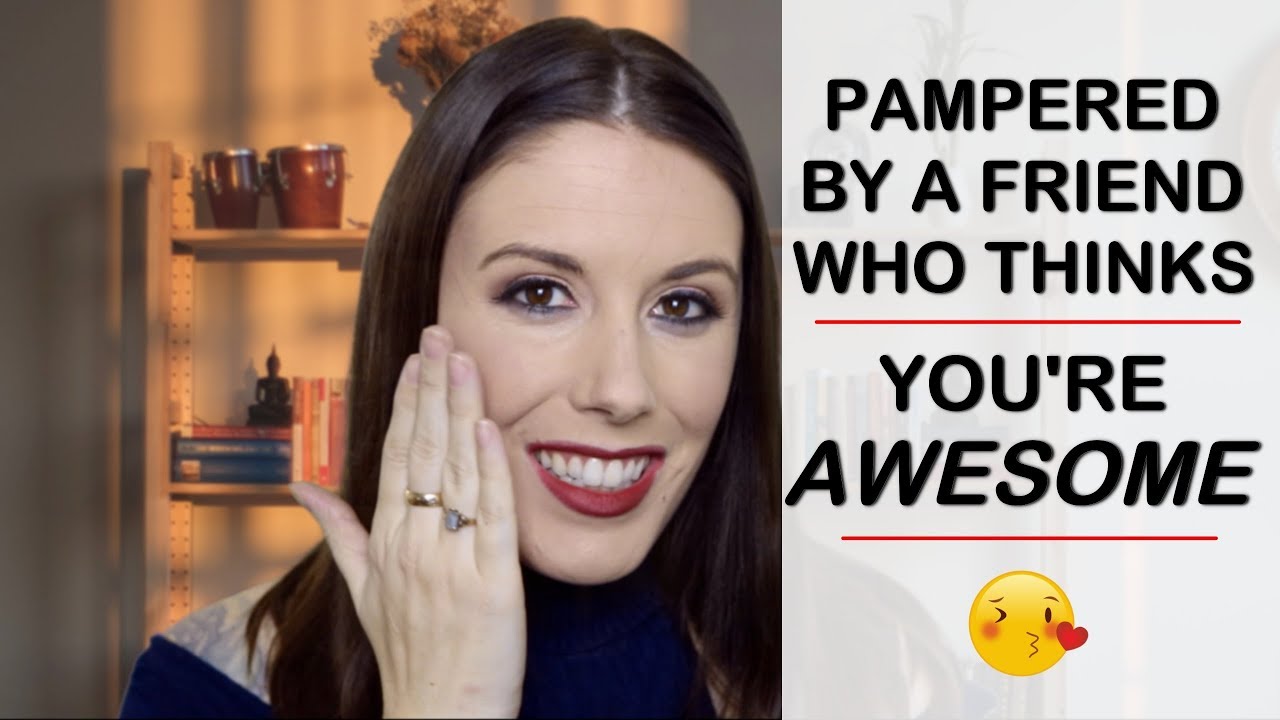 💖Galentine's Day ASMR Role Play💖: Personal Attention, Ear Exam, Reiki, & Massage from a Friend