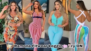 Ramona Fitwear 2024 leggings try on haul | jumpsuit try on | workout clothes haul