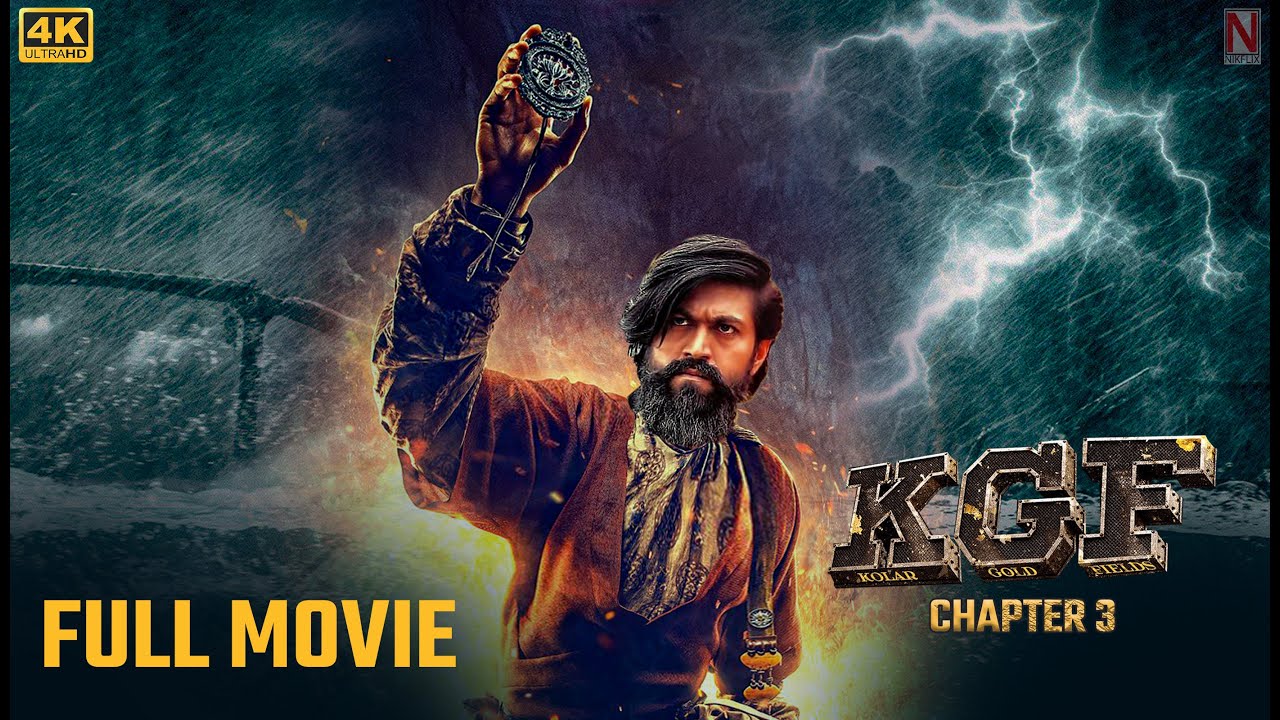 KGF CHAPTER 3 Full Movie  Yash Raveena TandonSrinidhiPrashanth NeelVijay Kiragandur  FULL HD