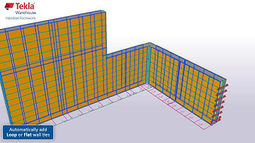 Tekla Structures Handset Formwork System