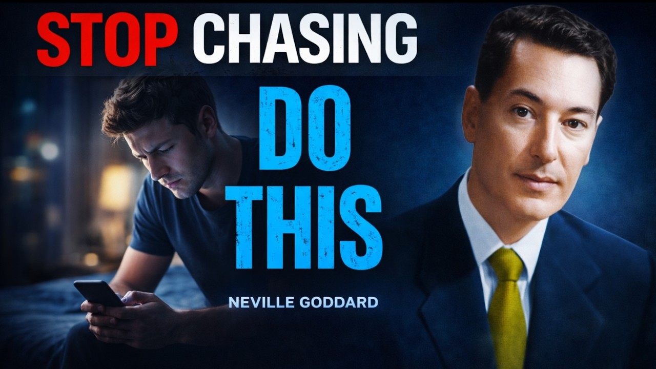 Stop Chasing Them – Do THIS Instead (They Will Come Back) | Neville Goddard Inspired Manifestation