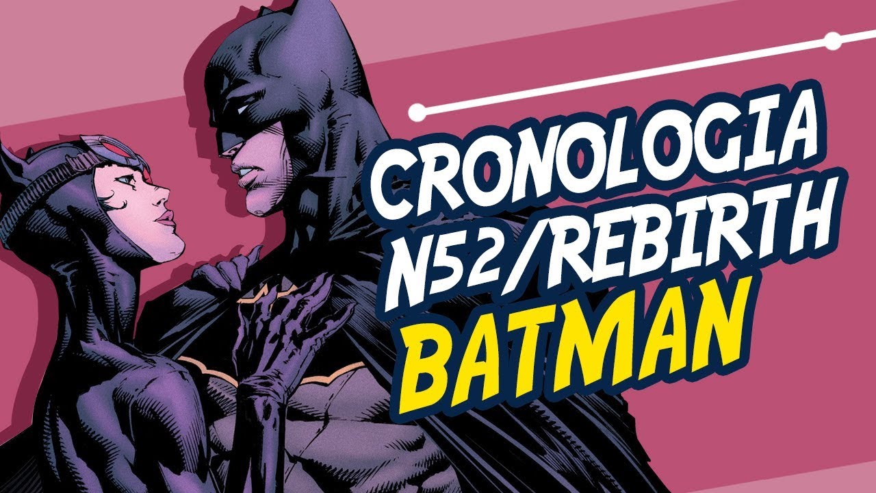 CRONOLOGIA DEFINITIVA DO BATMAN NOVOS 52 / REBIRTH - YouTube