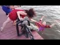 Опасные АРТ танцы у Москва-реки