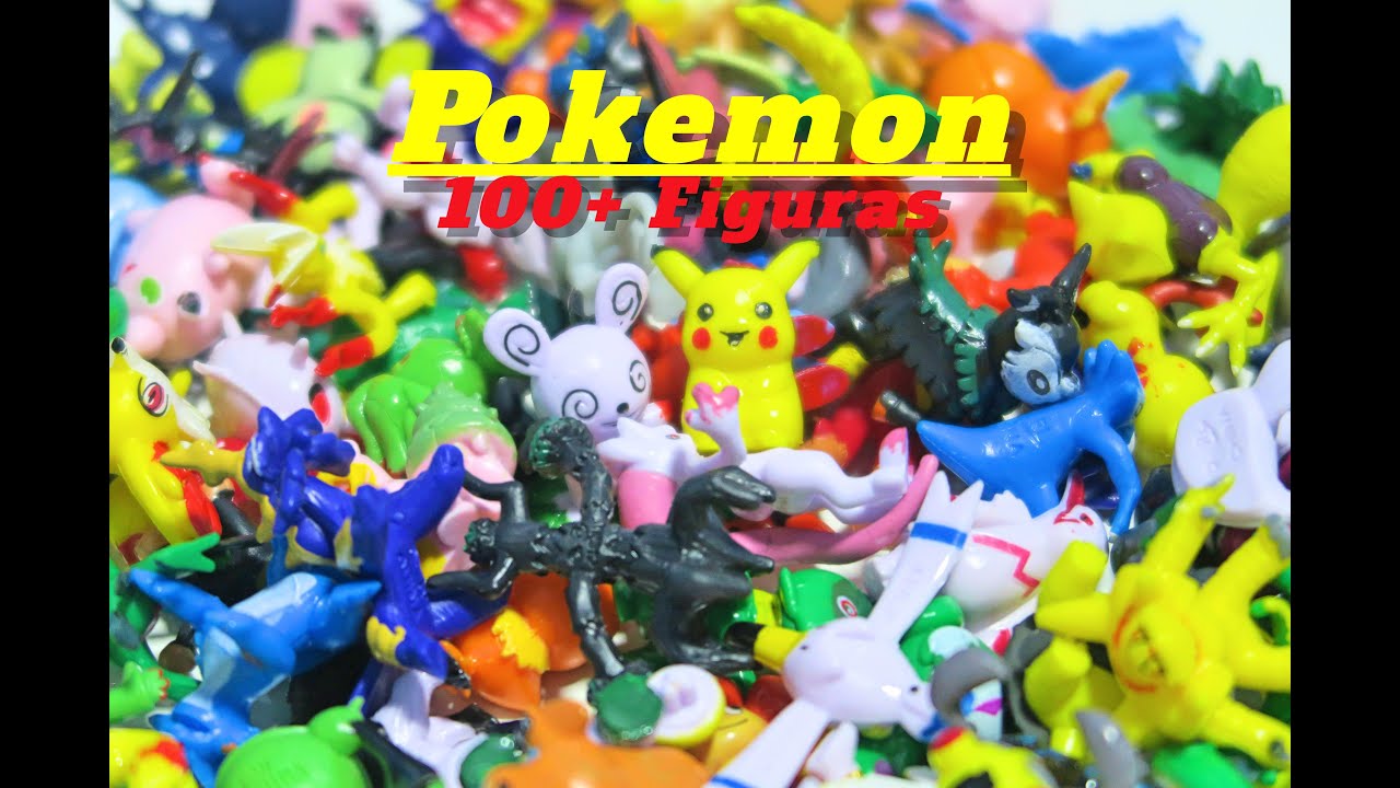 Pokemon 100+ figures 2-3 cm detailed quality