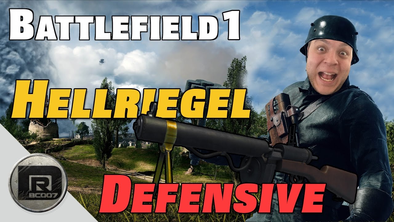 Battlefield 1: Hellriegel 1915 Defensive - 90 Kills MVP! THIS GUN