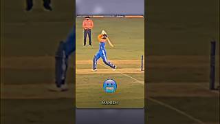 Abhishek Sharma First Ball In Six