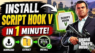 🔥 How to Install Script Hook V in GTA 5 in Just 1 Minute! (2026 Working) ✅ | Techhojaaye 