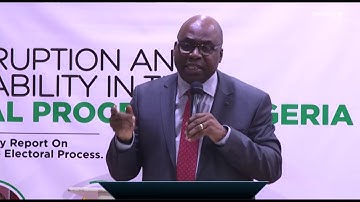 Enhancing Anti Corruption And Accountability in Nigeria’s Electoral Process Prof Owasanoye, ICPC Cha