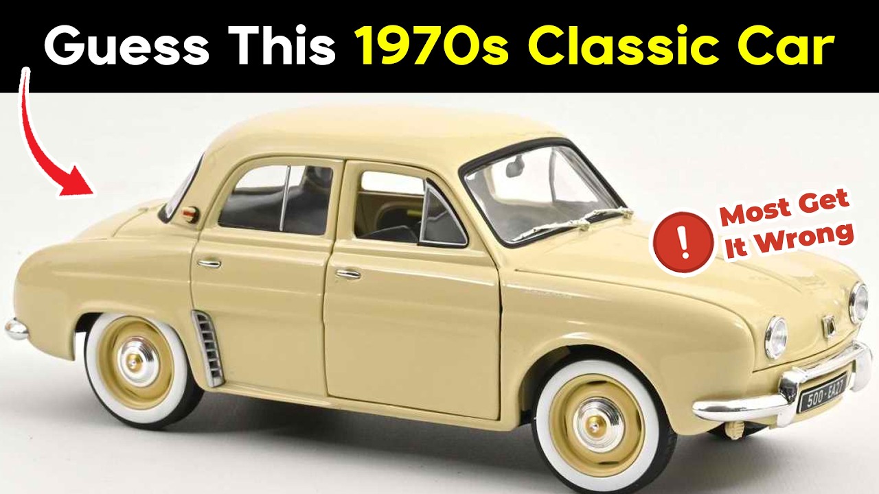 Guess 35 Classic 1950s British, French, German, Swedish Cars! How Many Will You Know? Start Now...