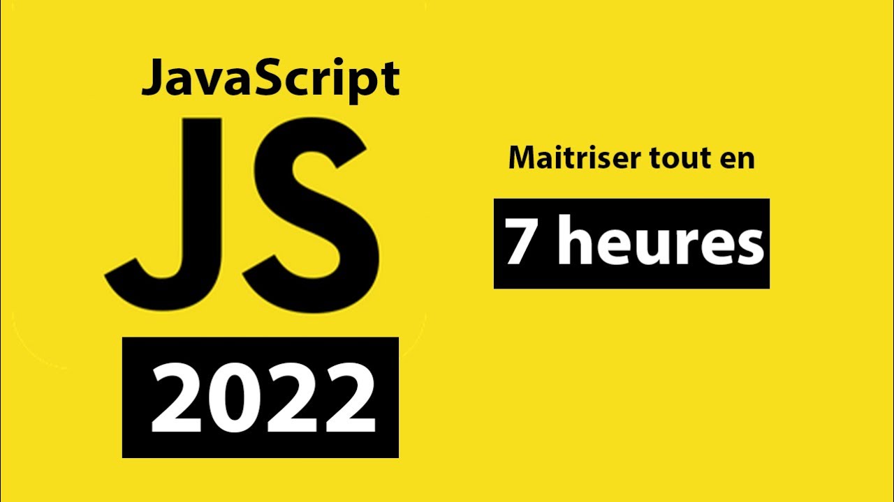 Apprendre JavaScript en 2024  Cours Complet