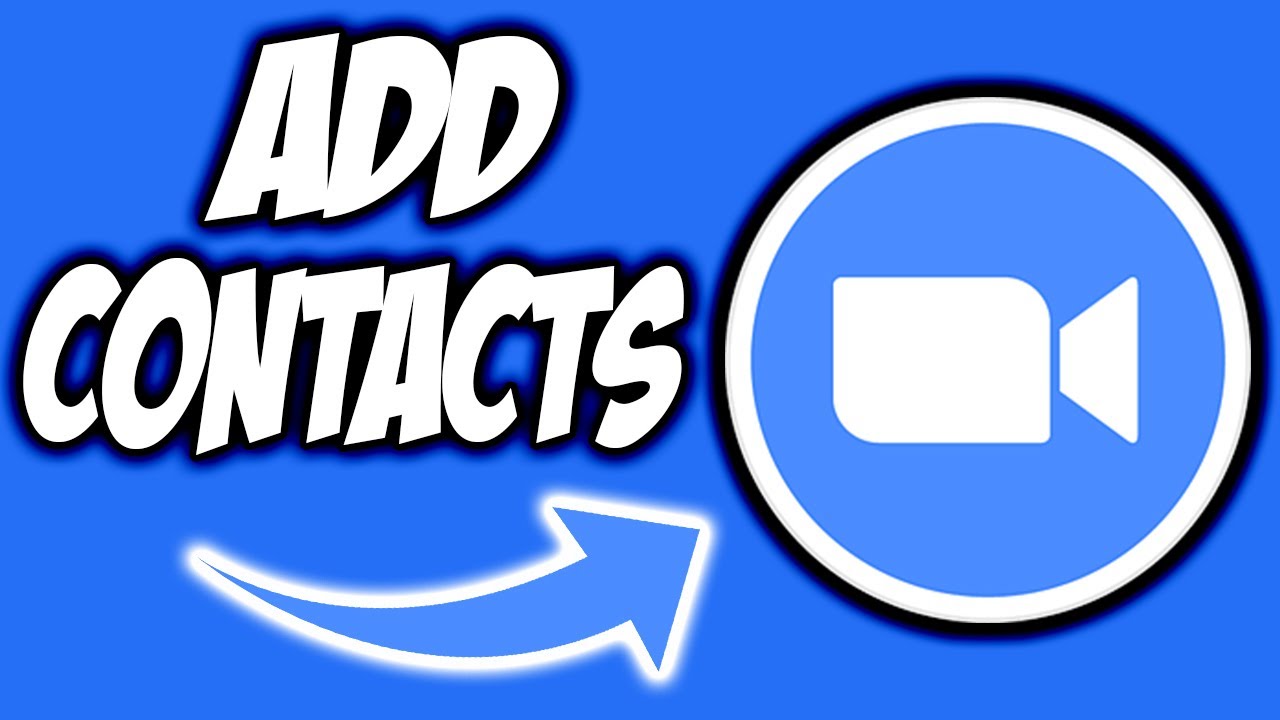 How To Add Contacts On Zoom EASY! ✅| Zoom Tutorials - youtube