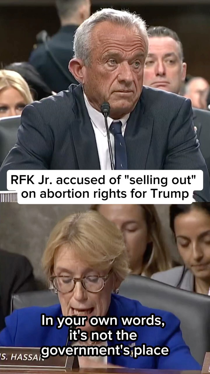 RFK Jr. accused of 'selling out' on abortion rights for Trump
