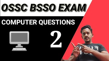 OSSC BSSO COMPUTER QUESTION (2ND SHIFT) #ssc #bsso #ossc #osssc #ossccgl2023 #osscrecruitment2022