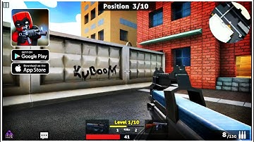 KUBOOM 3D: FPS shooting games Gameplay Walkthrough (Android, iOS)