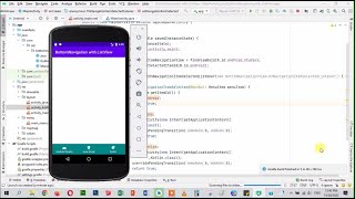 How to Implement BottomNavigation with ListView  | Part 1 | Android Studio 4.2.2