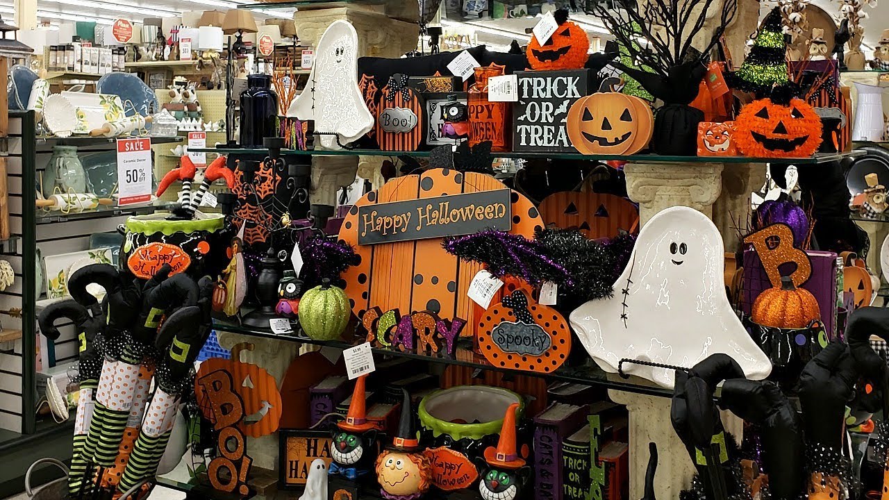 HOBBY LOBBY SHOP WITH ME CHRISTMAS 40% OFF HALLOWEEN & FALL DECOR ...