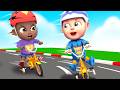 Who Wins the Car Race? | Car Race Song for Kids | Nursery Rhymes &amp; Kids Song