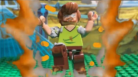 Ultra Instinct Shaggy DESTROYS Lego Man!!
