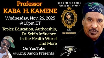 Kaba Hiawatha Kamene: Dr. Sebi