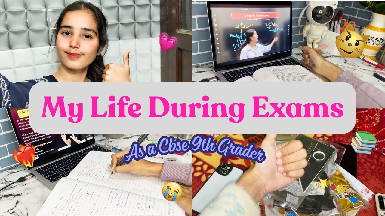 The Reality of Studying Before Exams 😭📚 | Realistic Study Vlog - YouTube