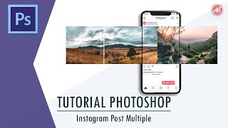 Tutorial Adobe Photoshop - Creative Multiple Post Instagram