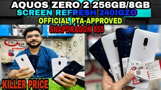 SHARP AQUOS ZERO 2 256/8 PTA-APPROVED IGZO 240 REFRESH KILLER PRICE @zuonlinestore