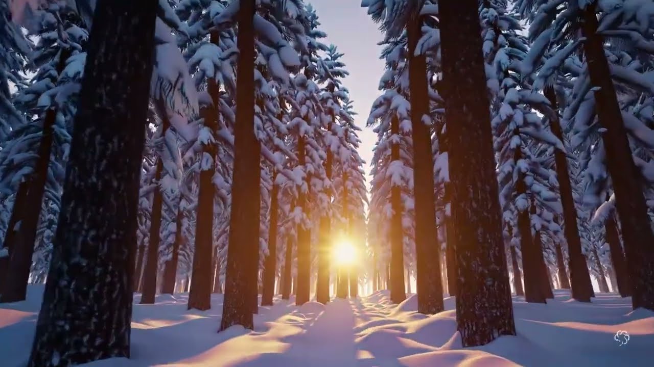 Winter Ambient - Stress Relief - Gentle Evening Walk