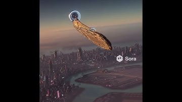 Sora 2 AI video generator - short Sci-fi movie demo
