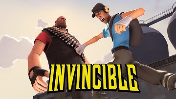 Invisible Heavy HACKING on Dustbowl - TF2