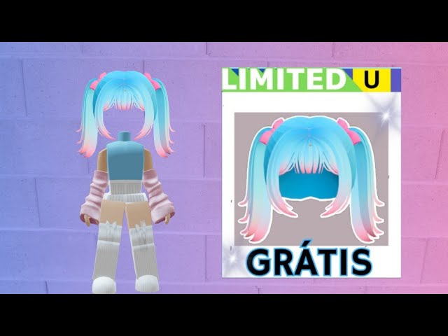 jessizada on X:  COMO PEGAR CABELO LIMITED GRÁTIS NO ROBLOX Link:   Discord:  #roblox #robloxugc  #robloxugcgratis #robloxugcfree #robloxlimitedgratis   / X