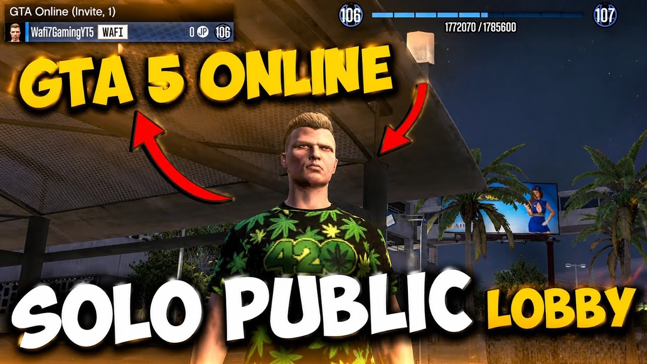 Gta 5 Online SOLO PUBLIC LOBBY 2025 2026 Fastest Easiest Method Maxresdefault 