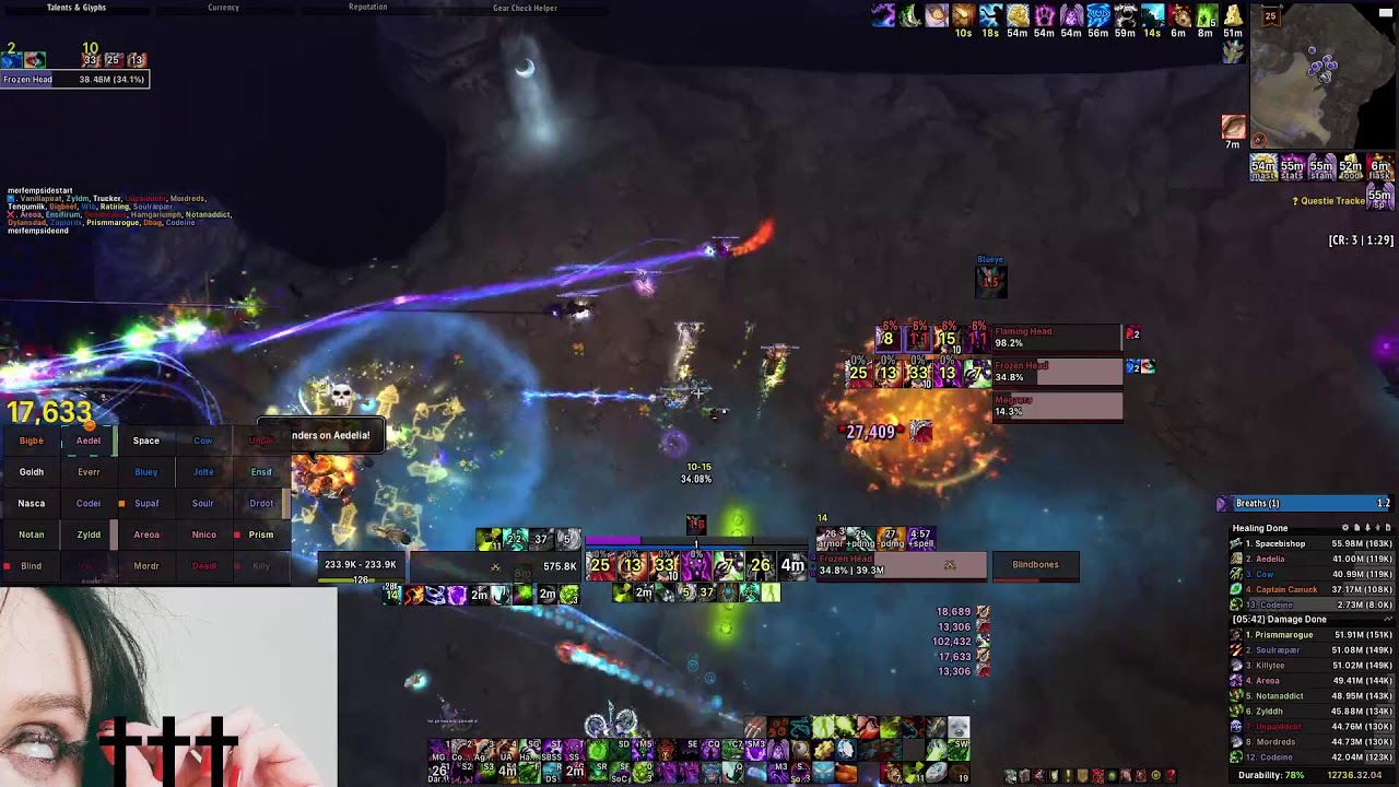 Throne of Thunder Week1 ! | Destruction Warlock | MoP Classic