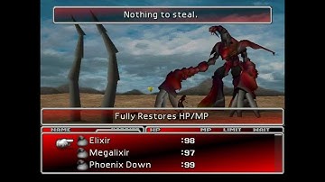 FF7 - Beating Ruby Weapon Solo in 58s