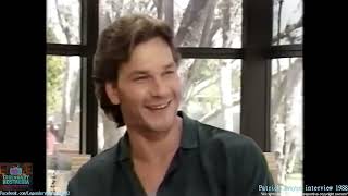 Patrick Swayze Interviewed by Barbara Walters in 1988