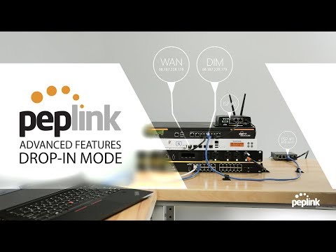 How to add SDWAN to any network with Peplink Drop In Mode