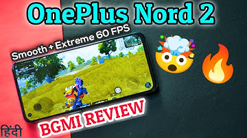 Oneplus Nord 2 BGMI TEST with FPS Data | Dimensity 1200🔥