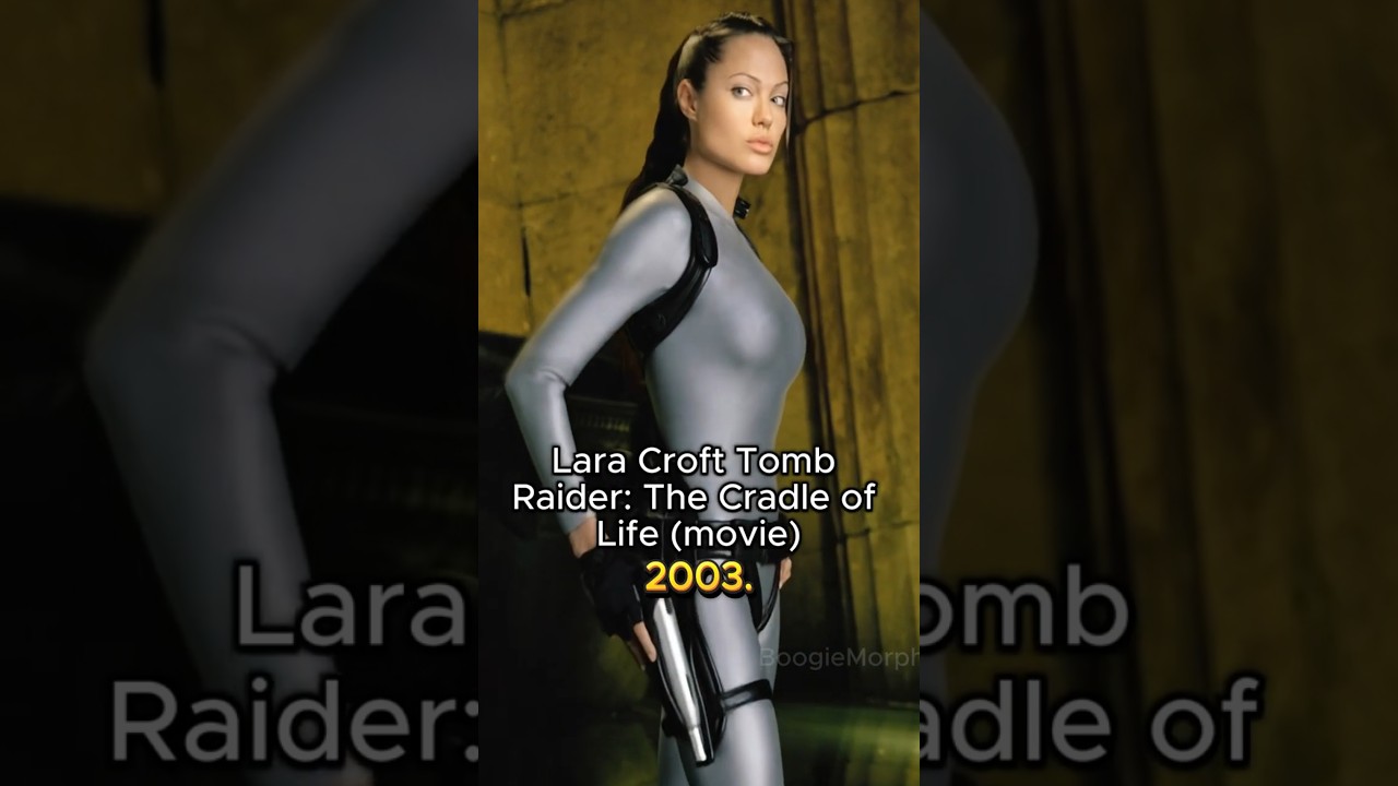 The Evolution of Lara Croft (1996&ndash;2025) #laracroft #tombraider #gaming #ai  #trending #netflix #game