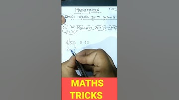 #shorts|any number multiply by 11|MATH TRICKS FOR FAST CALCULATIONS |MATH TRICKS|#EducatersAcademy