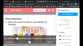 Screencastify SHARING SETTINGS