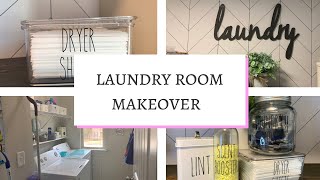 LAUNDRY ROOM TRANSFORMATION, DECOR IDEAS FOR LAUNDRY ROOM