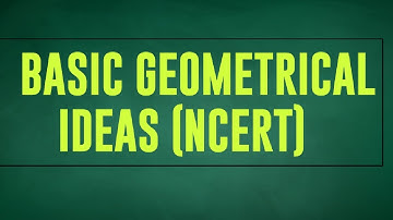 Basic geometrical ideas (NCERT), Lines through a point, lines through two distinct points, Parallel