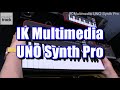 IK Multimedia UNO Synth Pro Demo & Review